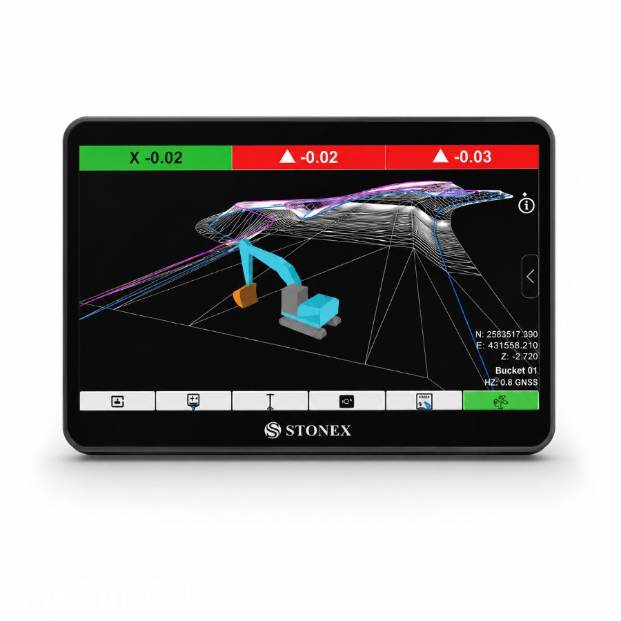 2026 Stonex STX-DIG 3D Pro - maskinstation, demo!