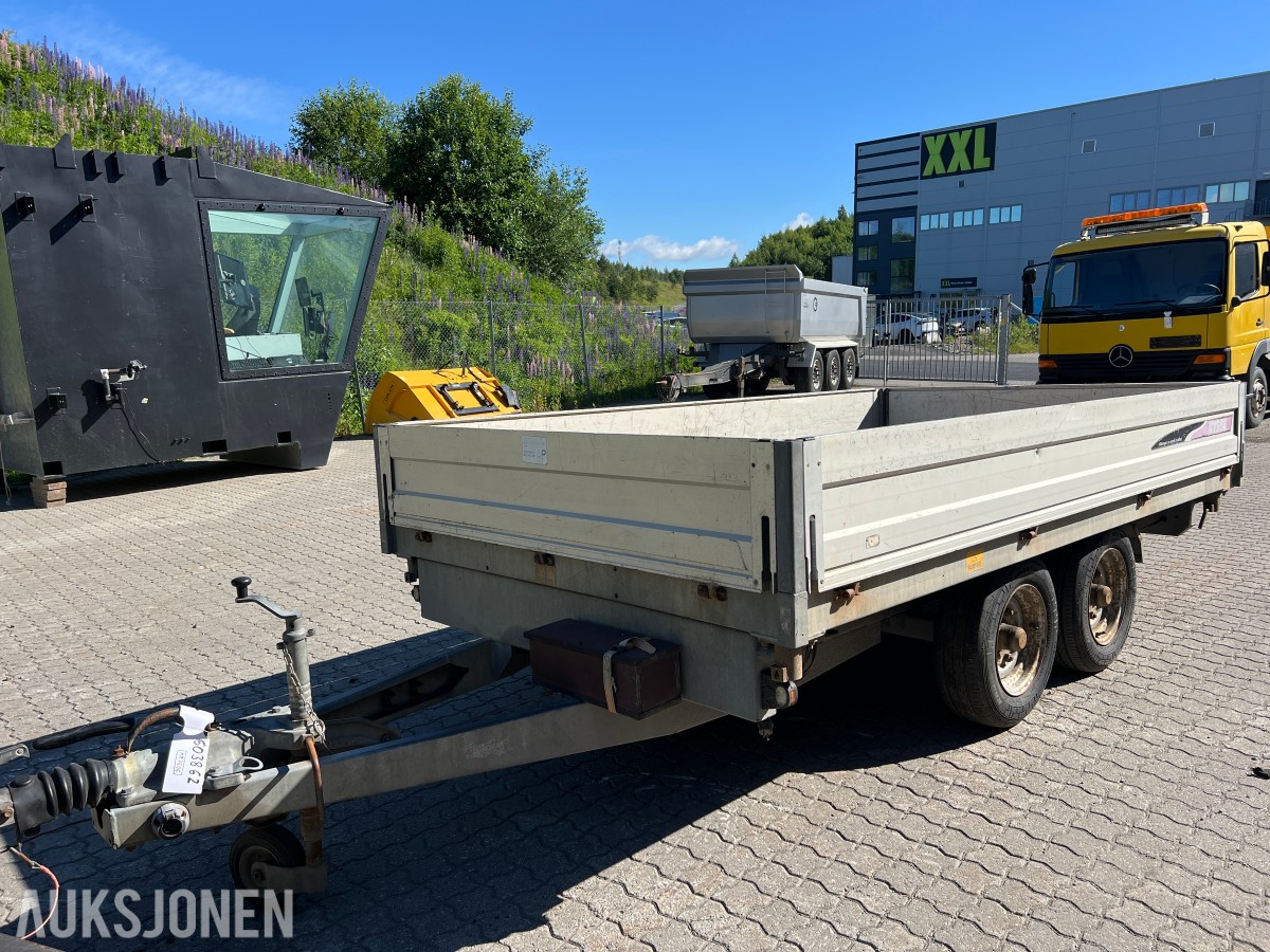 2015 Tysse pro-varehenger 3500kg