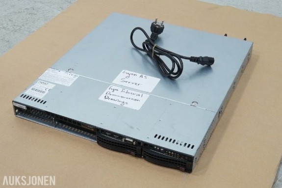 Supermicro 1U rackserver – Xeon E3-1230 V2 / 16 GB / 8 TB