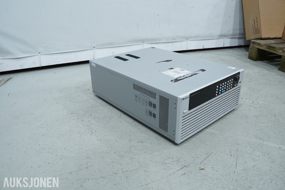 Chroma 63204A-600-280 DC elektronisk last – 600V / 280A / 4kW med tilbehør