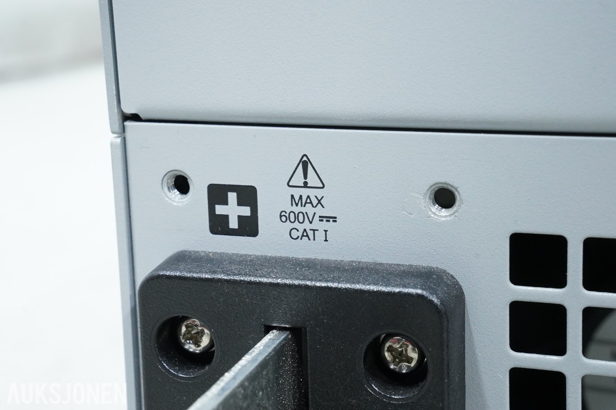 Chroma 63204A-600-280 DC elektronisk last – 600V / 280A / 4kW med tilbehør