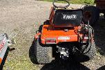 Kubota G1700 sitteklipper med frontkost og oppsamler