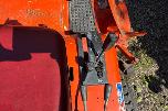 Kubota G1700 sitteklipper med frontkost og oppsamler