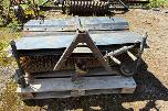 Kubota G1700 sitteklipper med frontkost og oppsamler