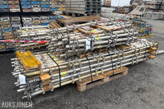 DELTA / SOLIDTECH ALU STILLASPARTI – 2.100 Vanger - 294 Spir - 126 Knekter