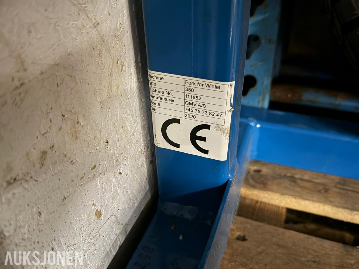 2020 Winlet 350 glassløfter / 350kg løftekapasitet