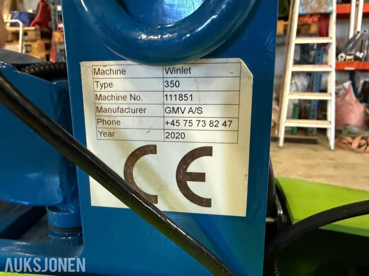 2020 Winlet 350 glassløfter / 350kg løftekapasitet