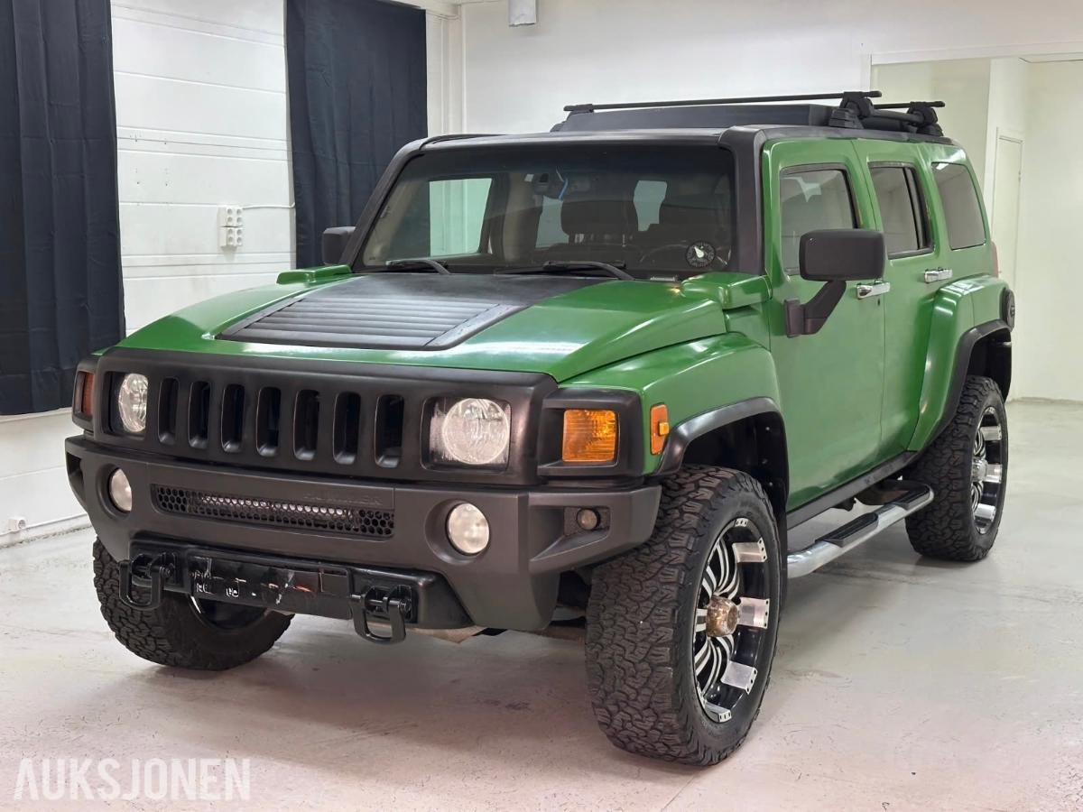 2008 Hummer H3 3.5 223HK, Automat, Ryggekamera, Hengerfeste
