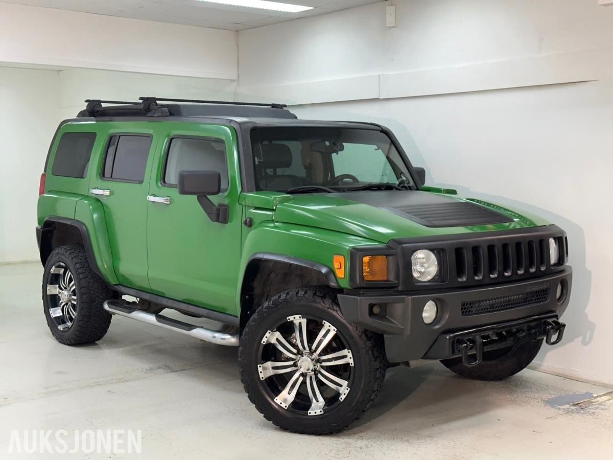 2008 Hummer H3 3.5 223HK, Automat, Ryggekamera, Hengerfeste