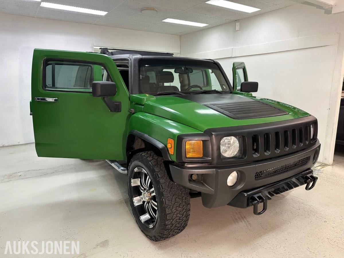 2008 Hummer H3 3.5 223HK, Automat, Ryggekamera, Hengerfeste