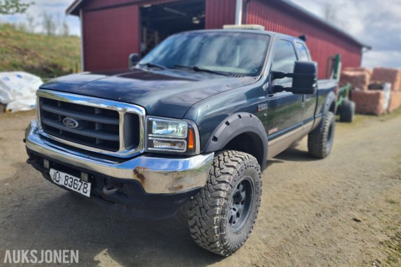 2004 Ford F-250 6.0 Powerstroke Lariat, Hengerfeste, Skinninteriør, EU OK til 12.2027 