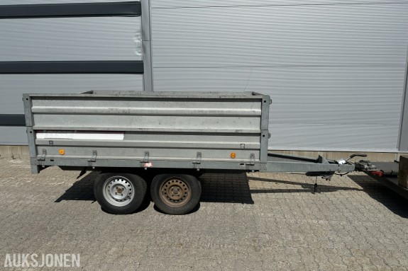 2009 Tysse tilhenger Nyttelast på hele 1680 kg og doble lemer
