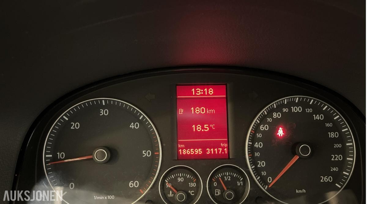 2009 Volkswagen Touran, 1.9-105 D, 186600km