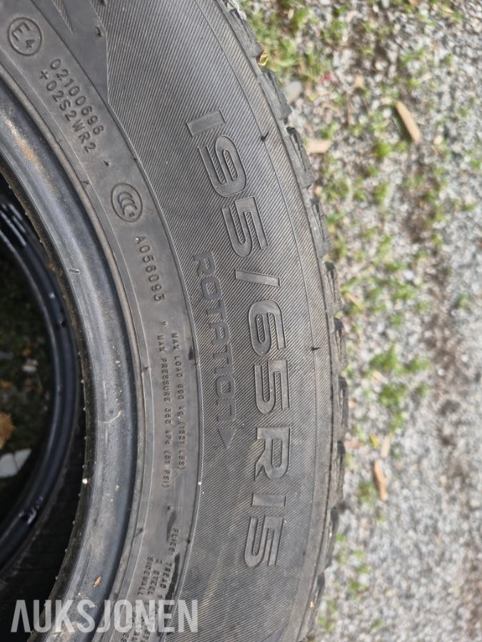 Vinterdekk - 195/65r15 nokian R3, 2 stk