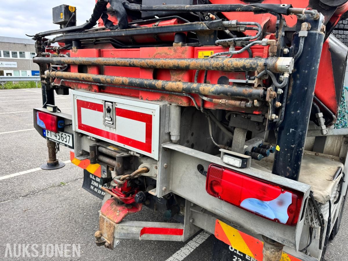 2014 MAN TGM 13.290 linjebil med kran og mannskapskurv