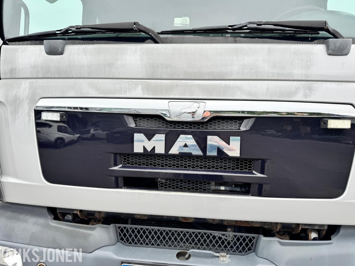 2014 MAN TGM 13.290 linjebil med kran og mannskapskurv