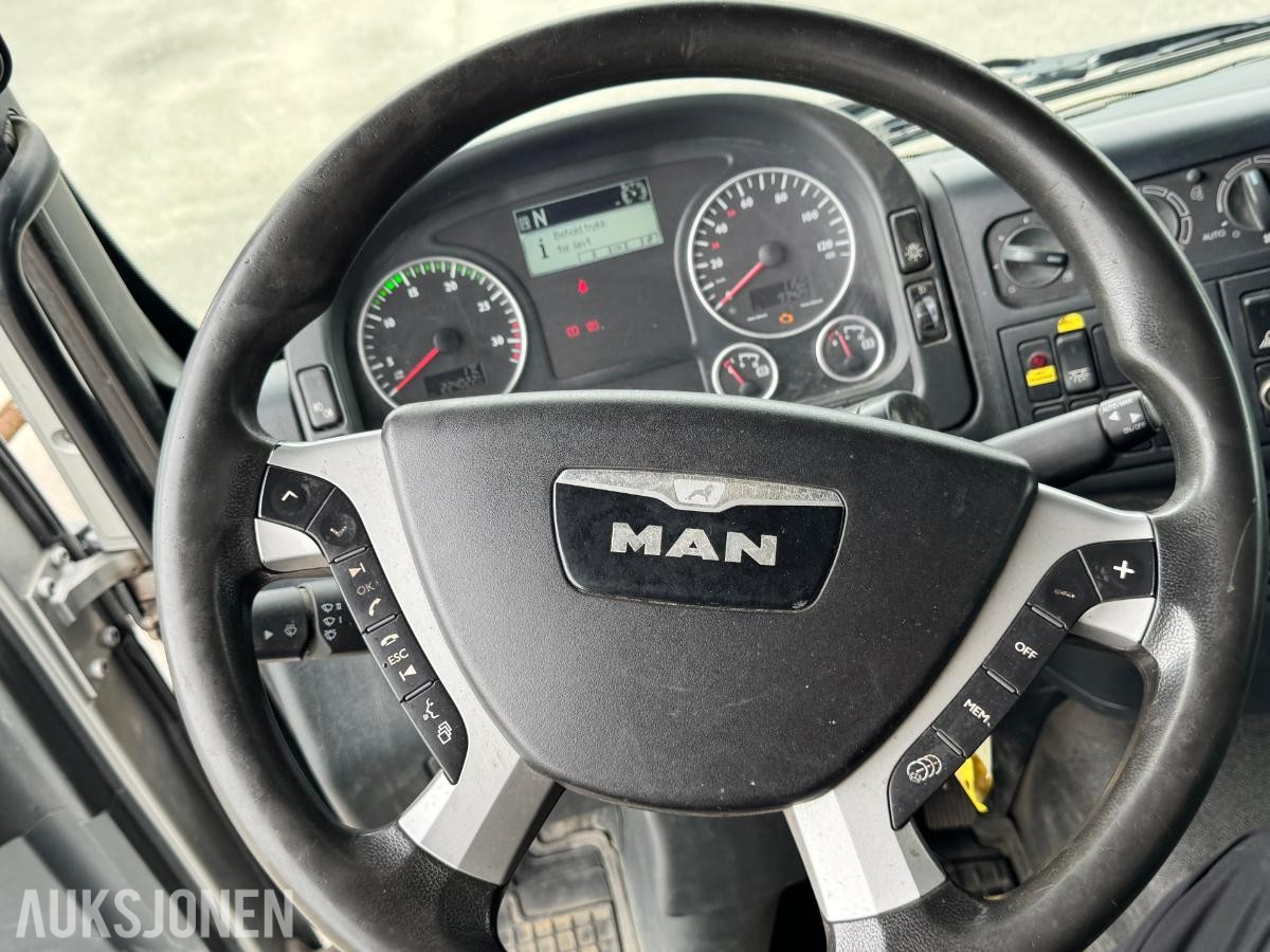 2014 MAN TGM 13.290 linjebil med kran og mannskapskurv