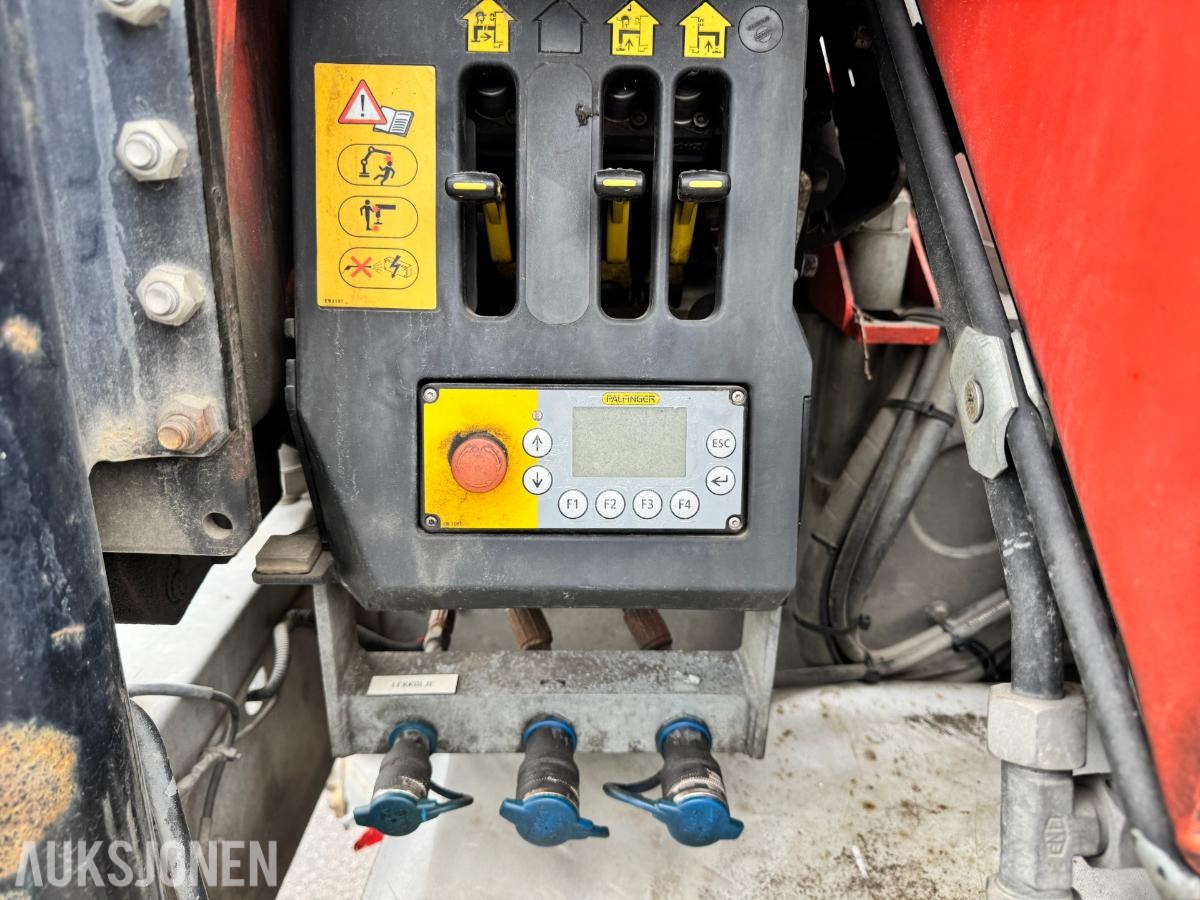2014 MAN TGM 13.290 linjebil med kran og mannskapskurv