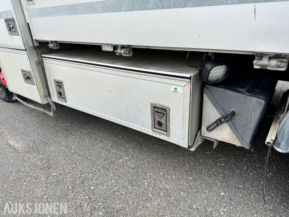 2014 MAN TGM 13.290 linjebil med kran og mannskapskurv