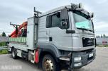2014 MAN TGM  13.290 linjebil med kran og mannskapskurv