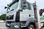 2014 MAN TGM  13.290 linjebil med kran og mannskapskurv