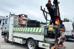 2014 MAN TGM  13.290 linjebil med kran og mannskapskurv