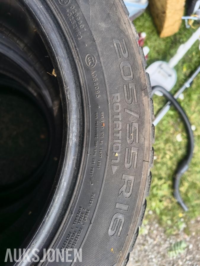 2 stk dekk - 3419 Nokian R3 205/55 R16