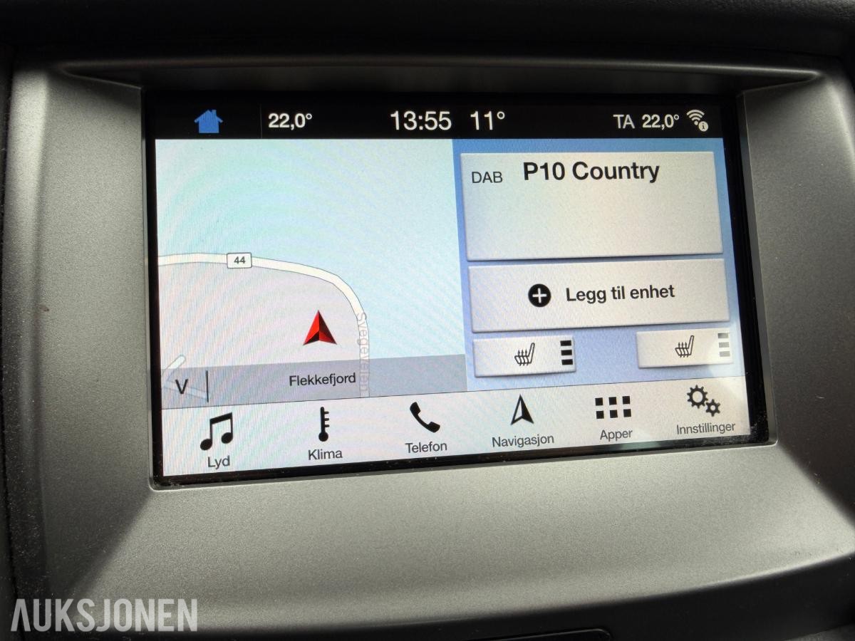 2018 FORD RANGER 4X4 AUTOMAT LIMITED HENGERFESTE NAVIGASJON SKINN CRUICE