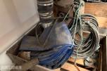 Kraftig elektrisk dykkpumpe 10 kW med slanger og tilbehør