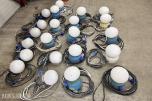 22 Stk Arbeidslys / Byggplasslys Ballonglys