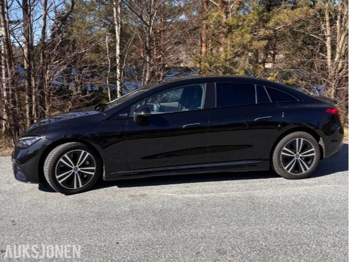2025 Mercedes-Benz EQE 350 4MATIC 1700kg hengervekt. AMG line, Burmester, Bakhjulsstyring