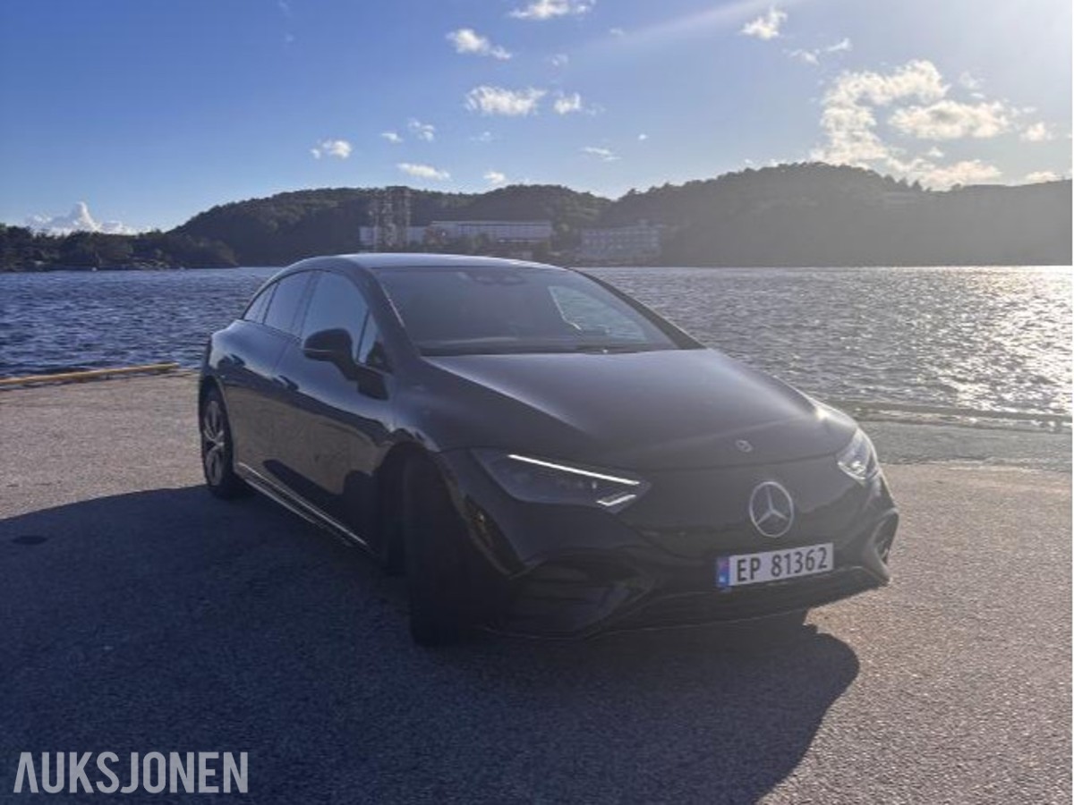 2025 Mercedes-Benz EQE 350 4MATIC 1700kg hengervekt. AMG line, Burmester, Bakhjulsstyring