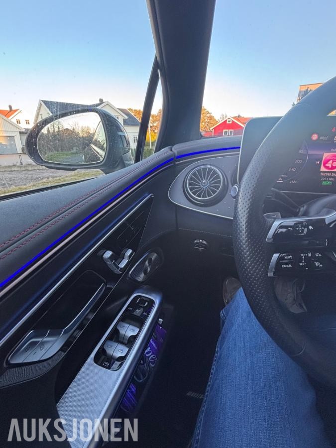 2025 Mercedes-Benz EQE 350 4MATIC 1700kg hengervekt. AMG line, Burmester, Bakhjulsstyring