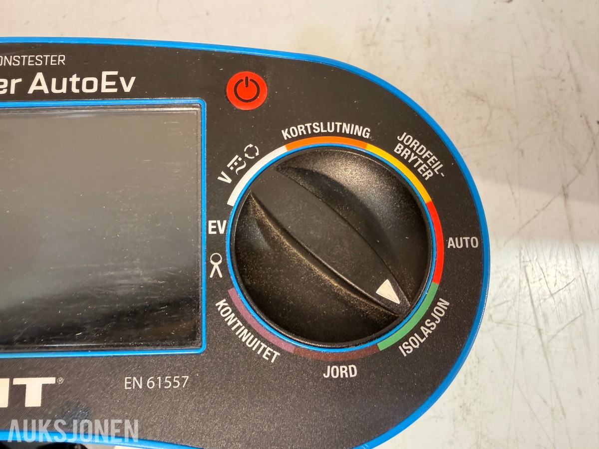 ELIT EuroMaster AutoEv installasjonstester med EV-pluggadapter og tilbehør