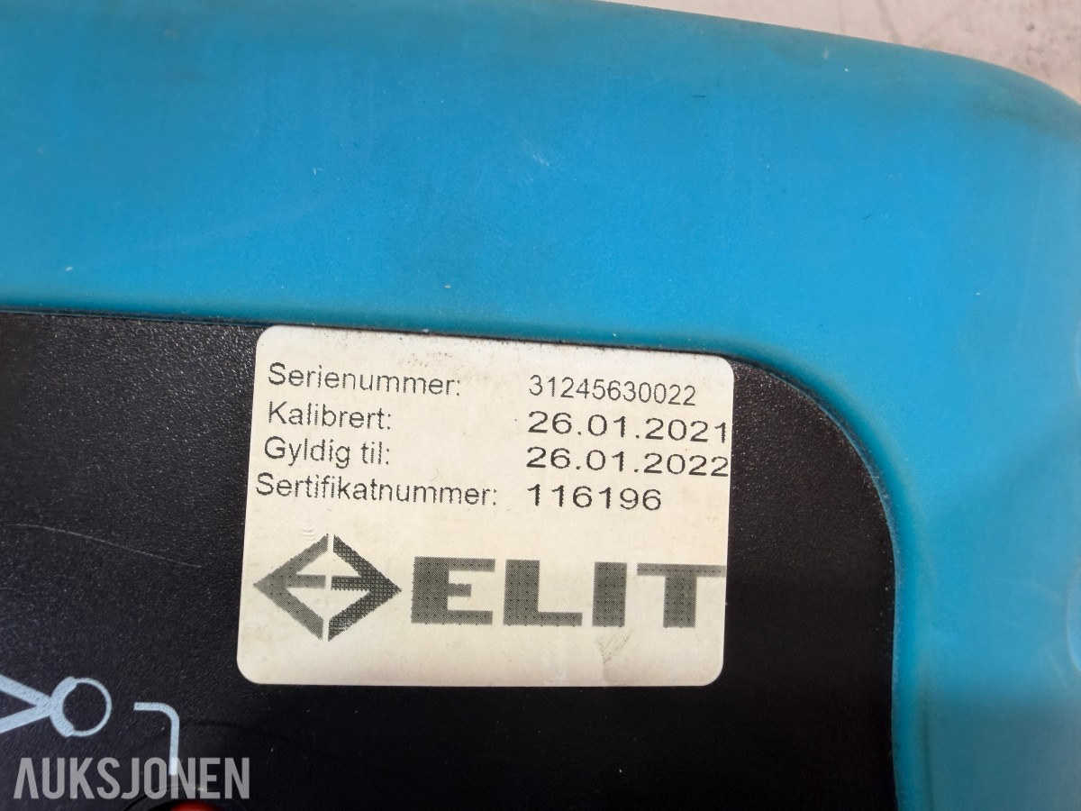 ELIT EuroMaster AutoEv installasjonstester med EV-pluggadapter og tilbehør
