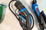 ELIT EuroMaster AutoEv installasjonstester med EV-pluggadapter og tilbehør