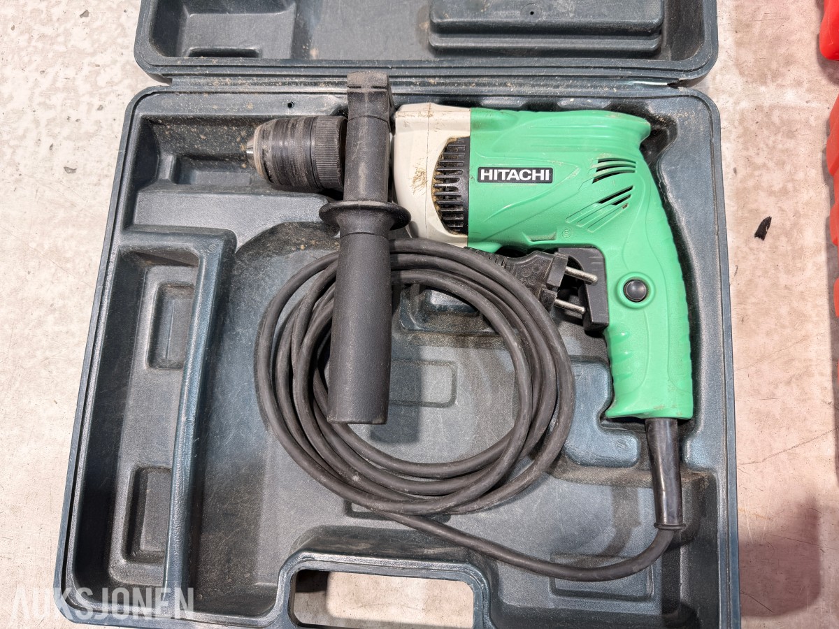 Elektrikerverktøy og utstyr – Haupa, Hilti, Hitachi, Berner, Fein, Stanley m.m.