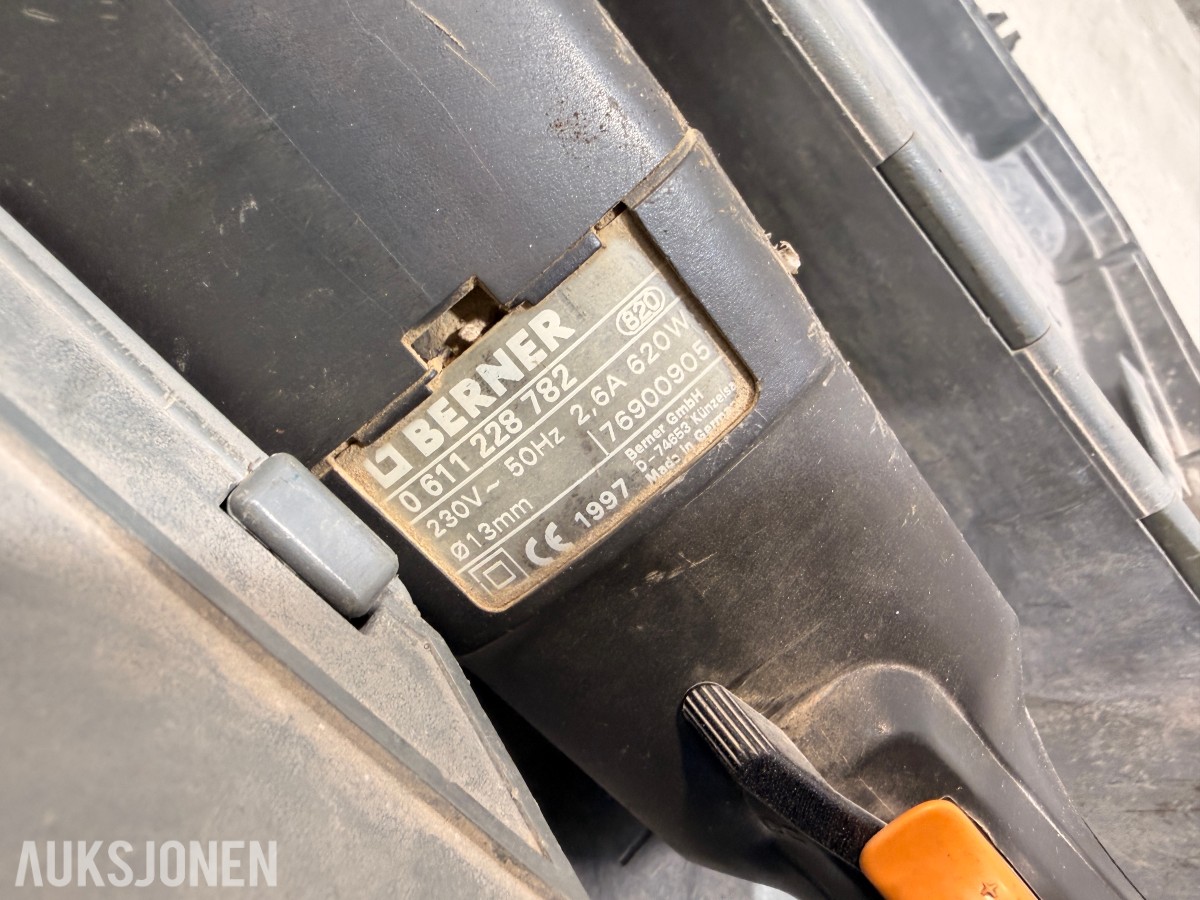 Elektrikerverktøy og utstyr – Haupa, Hilti, Hitachi, Berner, Fein, Stanley m.m.