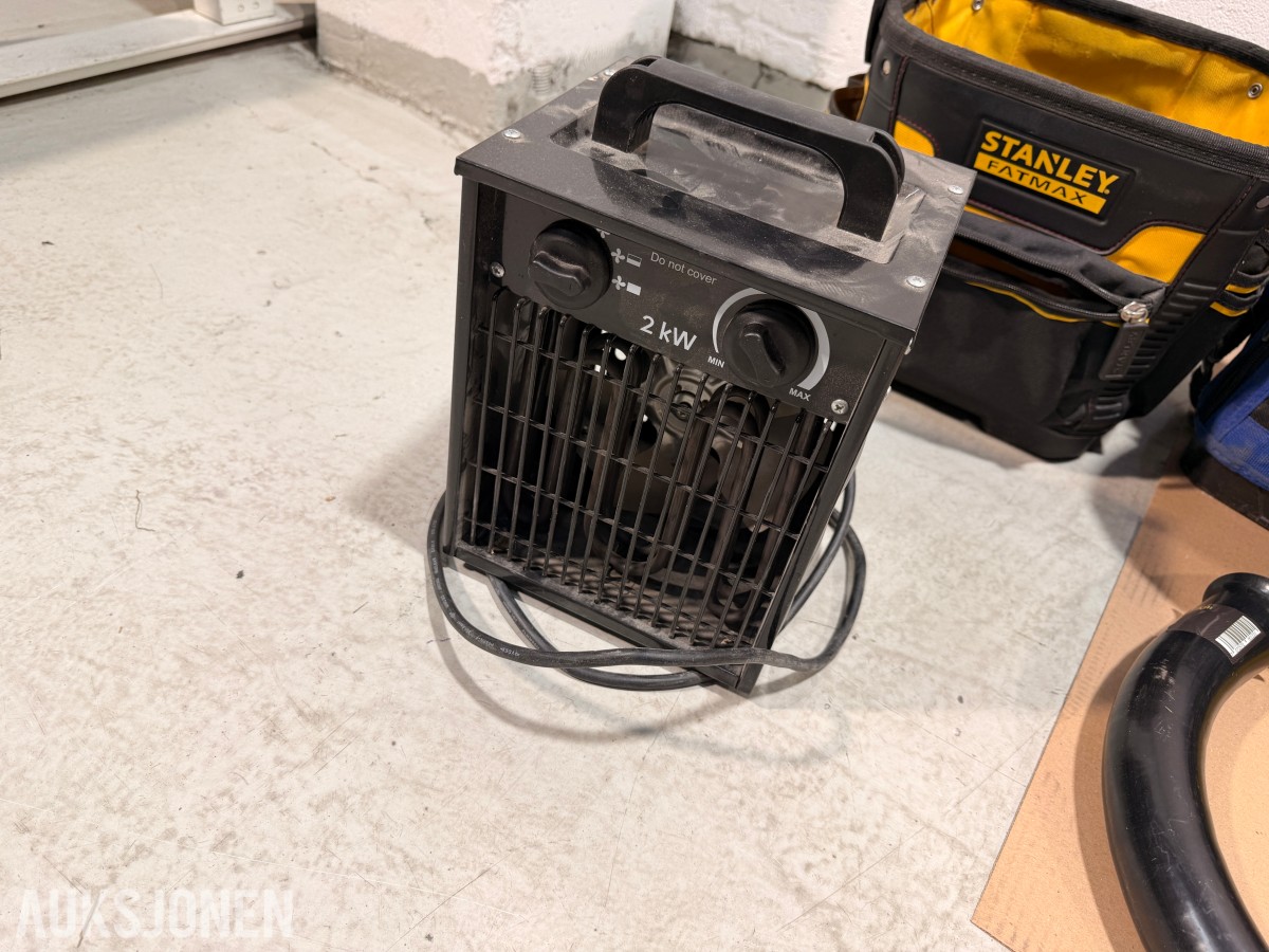 Elektrikerverktøy og utstyr – Haupa, Hilti, Hitachi, Berner, Fein, Stanley m.m.