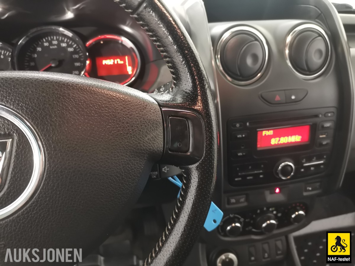 2016 Dacia DUSTER 1.5 D 109HK 4WD HENGERFESTE CRUISE PARKERINGSSENSORER