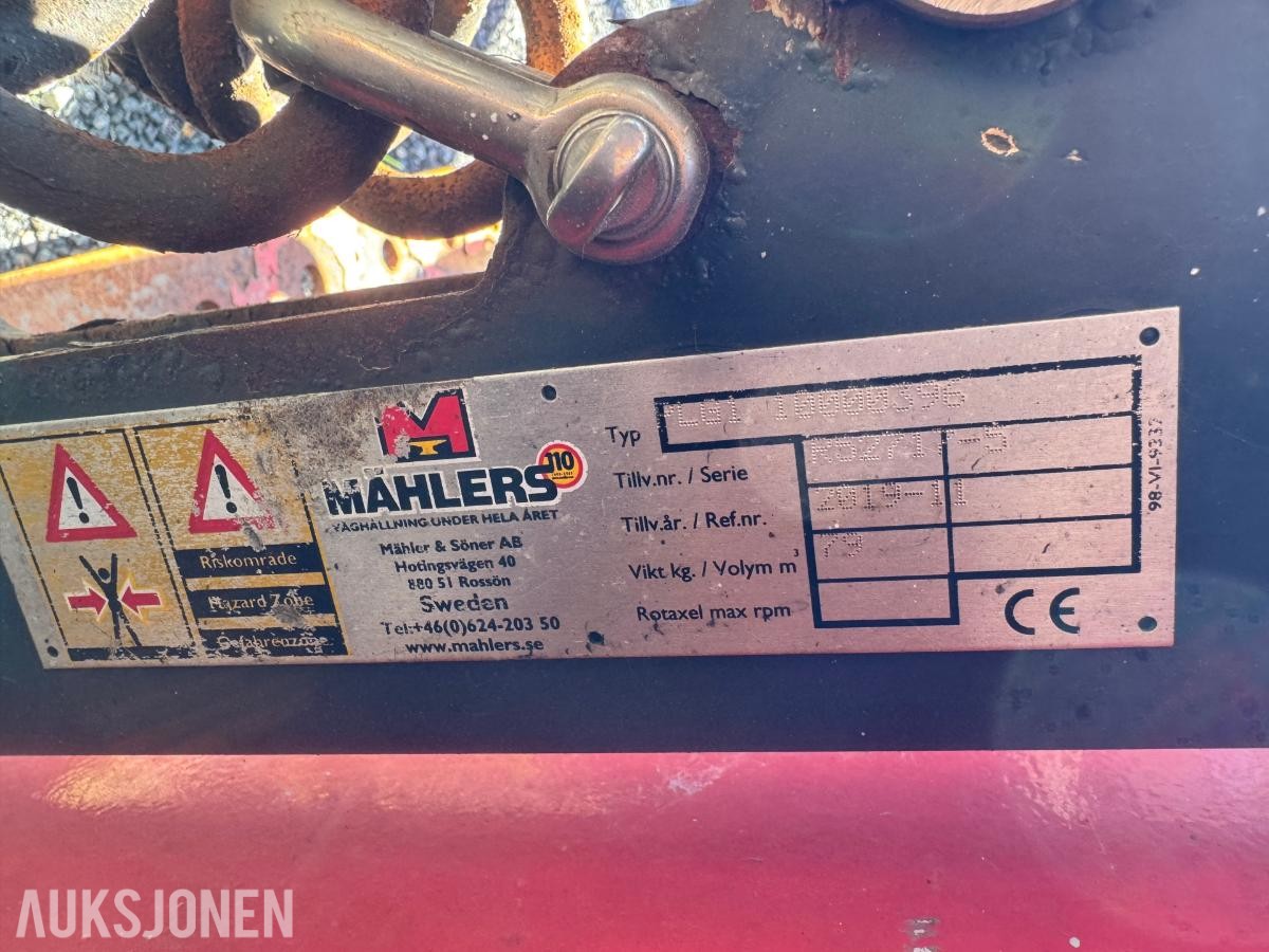 2014 Mählers SP 14/45B m/ PLG-1 parallellogram