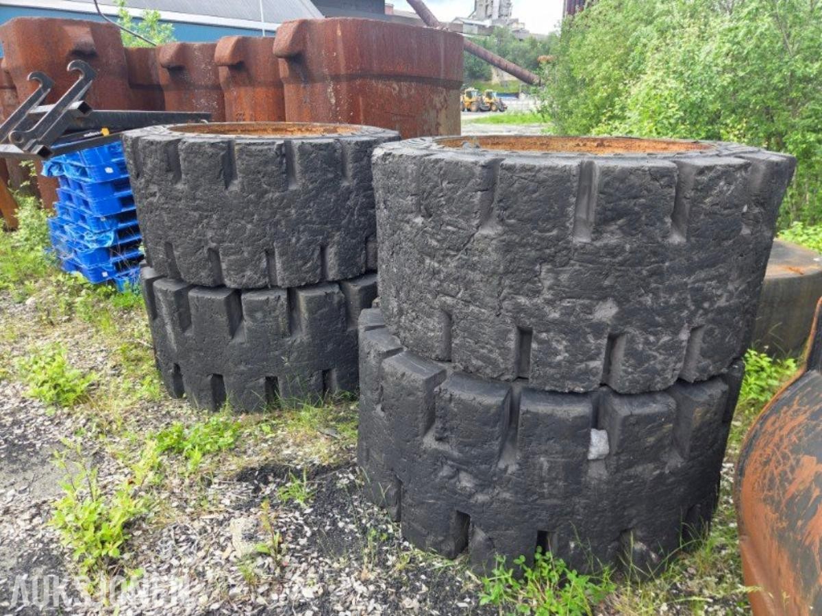 Helgummihjul 26.5R25 til CAT 966 / 972 hjullaster