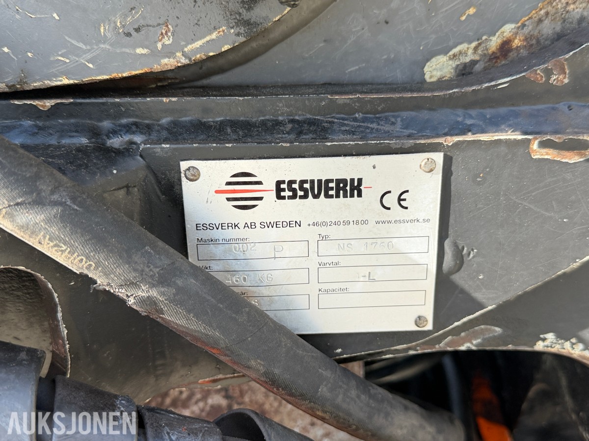 2008 Volvo EW160C med tiltrotator og skuffe