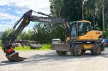2008 Volvo EW160C med tiltrotator og skuffe