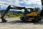 2008 Volvo EW160C med tiltrotator og skuffe