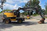 2008 Volvo EW160C med tiltrotator og skuffe