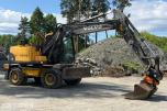 2008 Volvo EW160C med tiltrotator og skuffe