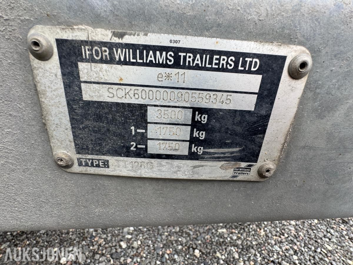 2009 Ifor Williams tipphenger