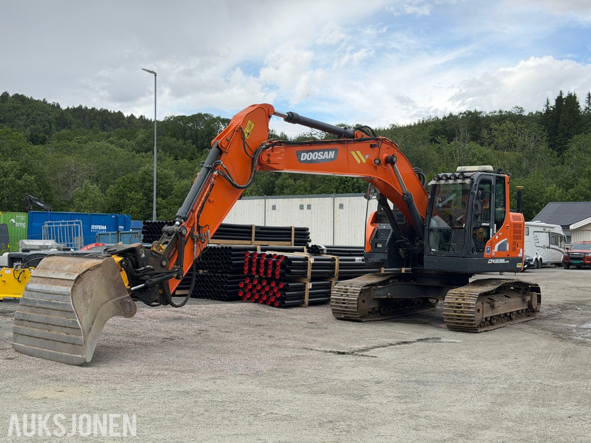 2018 Doosan DX235LCR-5 Beltegraver