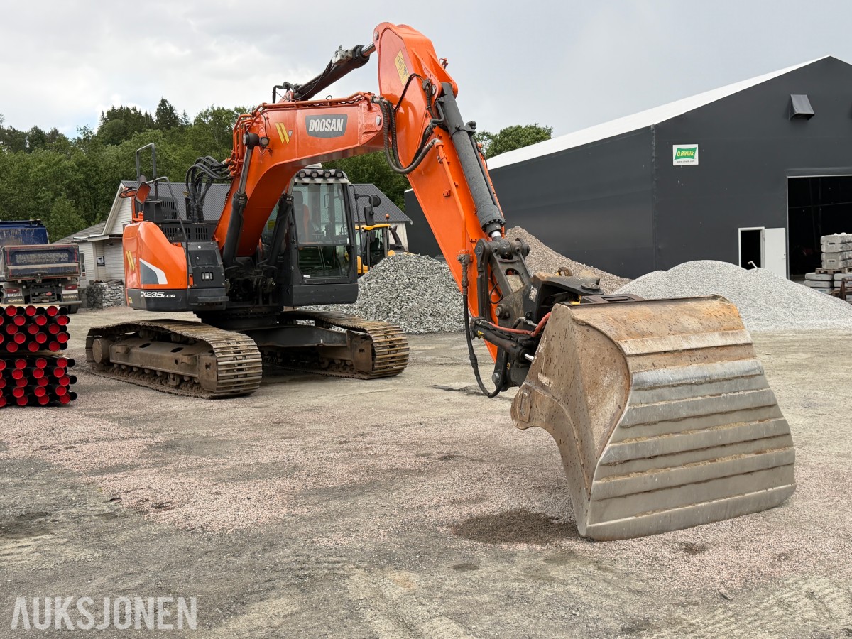 2018 Doosan DX235LCR-5 Beltegraver